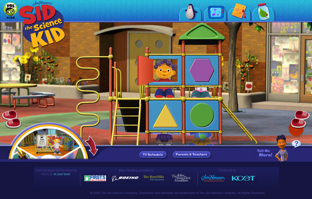 Sid the Science Kid website