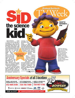 Sid the Science Kid article