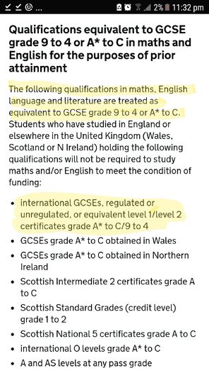 Maths English IGCSE