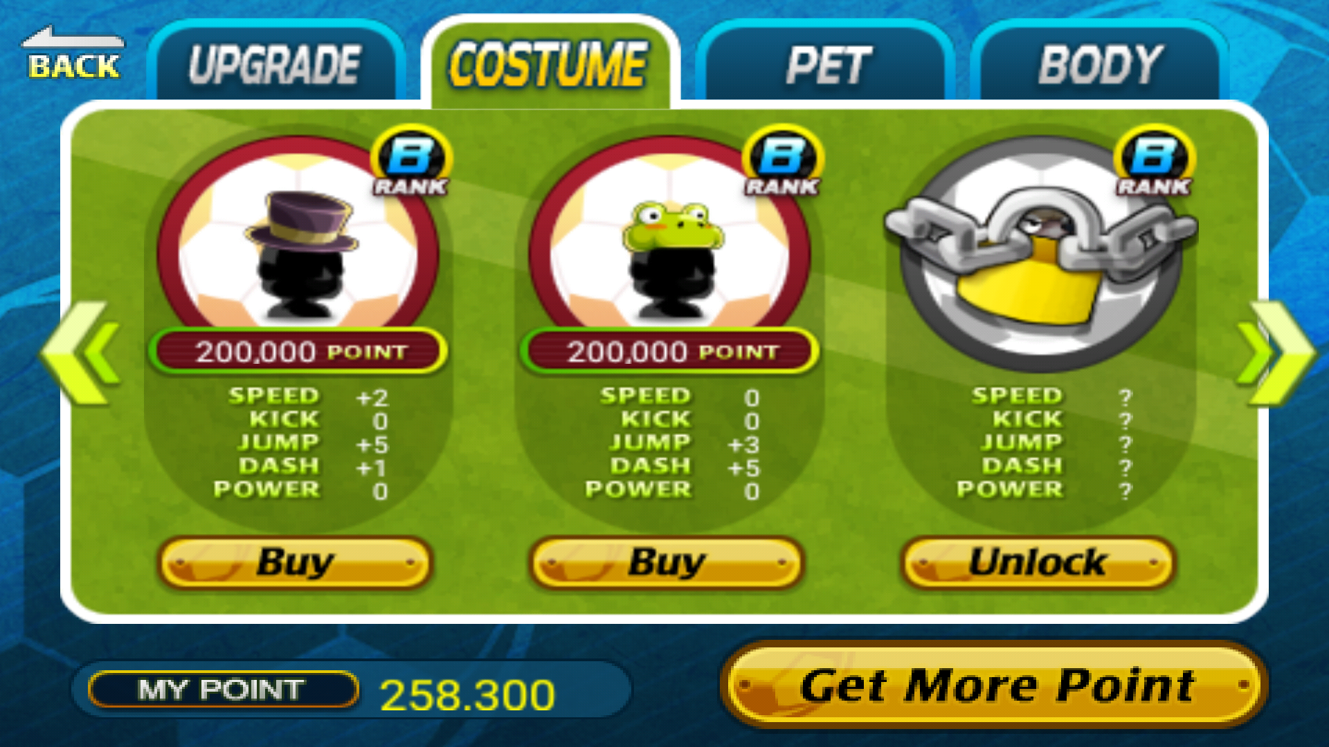 head soccer costume glitch 2016