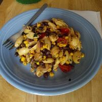 Mexicali Pasta Salad With Chili Lime Dressing Healthy Recipes