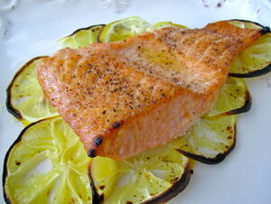Lemony Scented Salmon