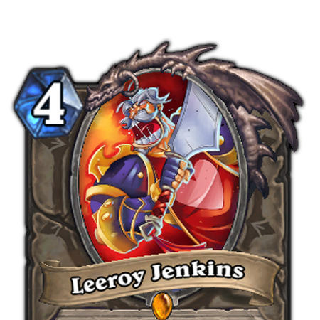 Leeroy Jenkins Hearthstone Heroes Of Warcraft Wiki Fandom