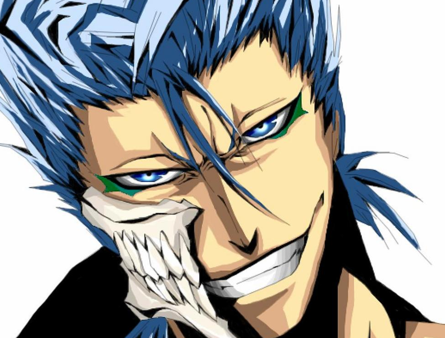 blue hair guy bleach