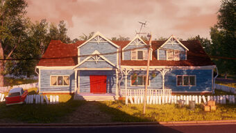 Hello Neighbor Pre Alpha House Layout