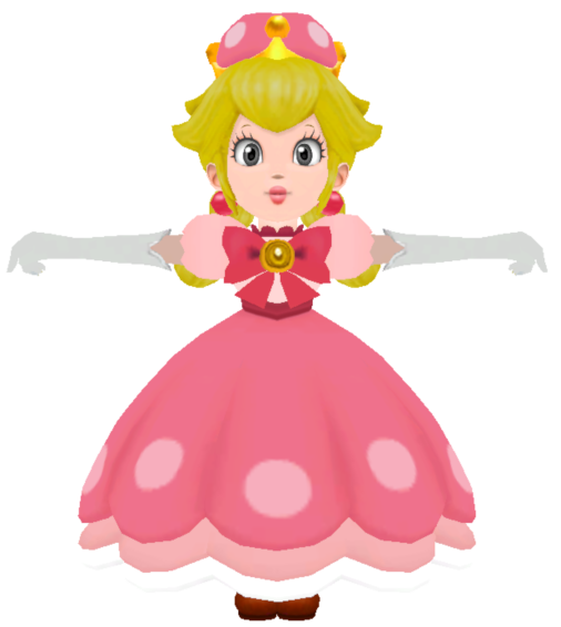 peachette plush