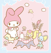 Image - Sanrio Characters My Melody--Risu--Flat--Chocho Image001.jpg ...