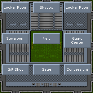 Stadium sections