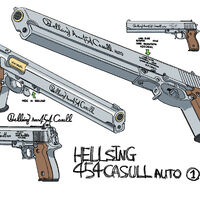 Wallpaper Hellsing Arms Casull Hellsing Wiki Fandom For Android Free
