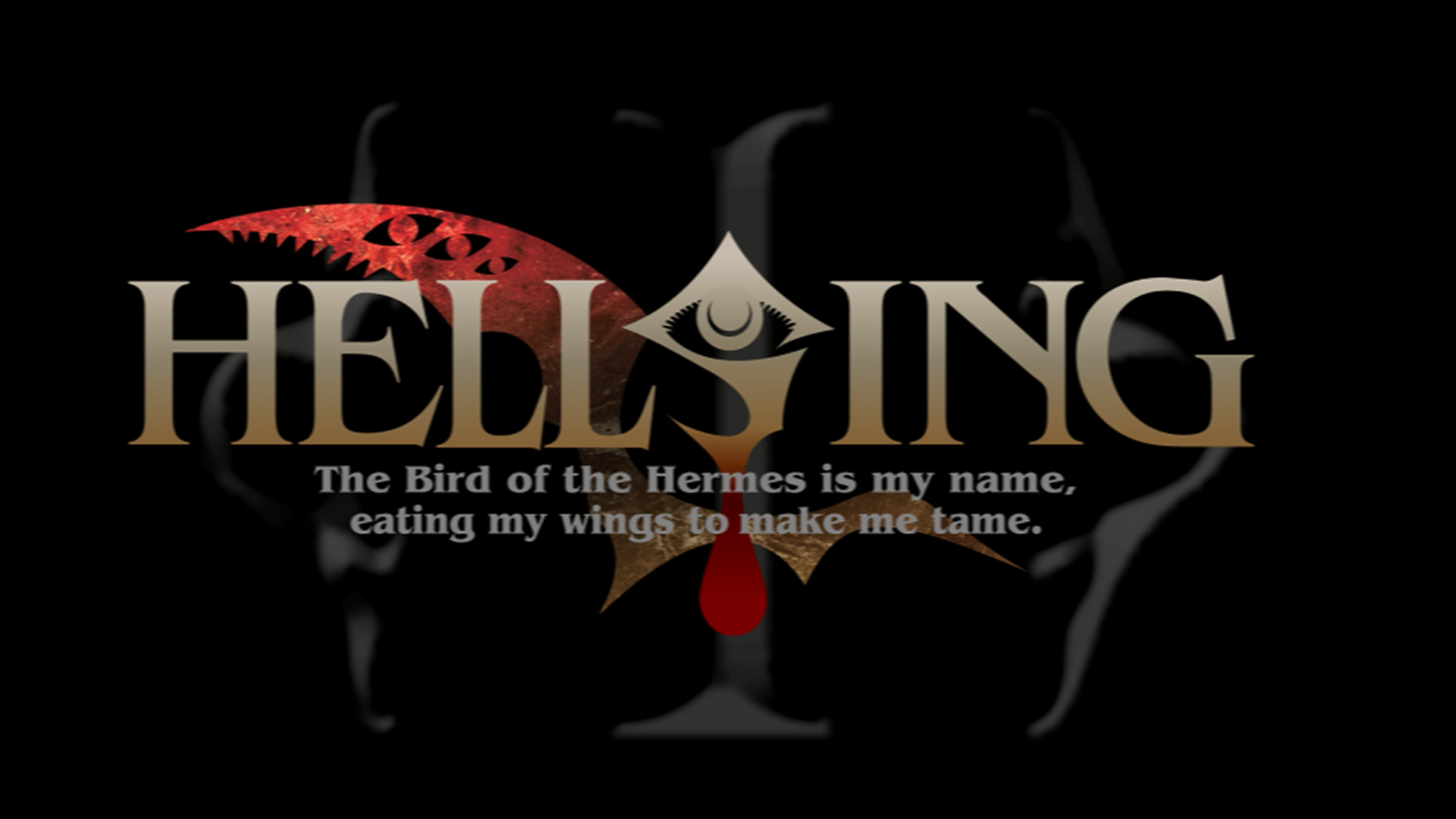 Image result for hellsing ultimate title screen