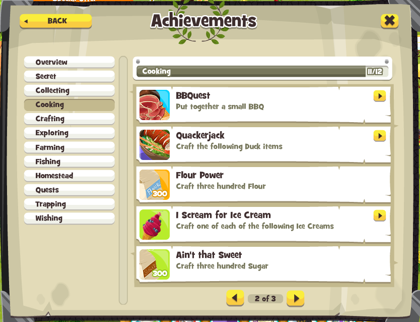 other way to win hidden achievement cooking fever