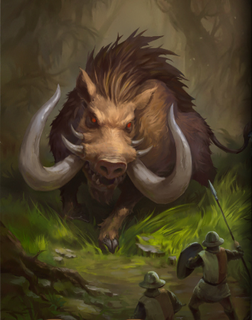 Image - Giant Boar.jpg | Heroes of Camelot Wiki | FANDOM powered by Wikia