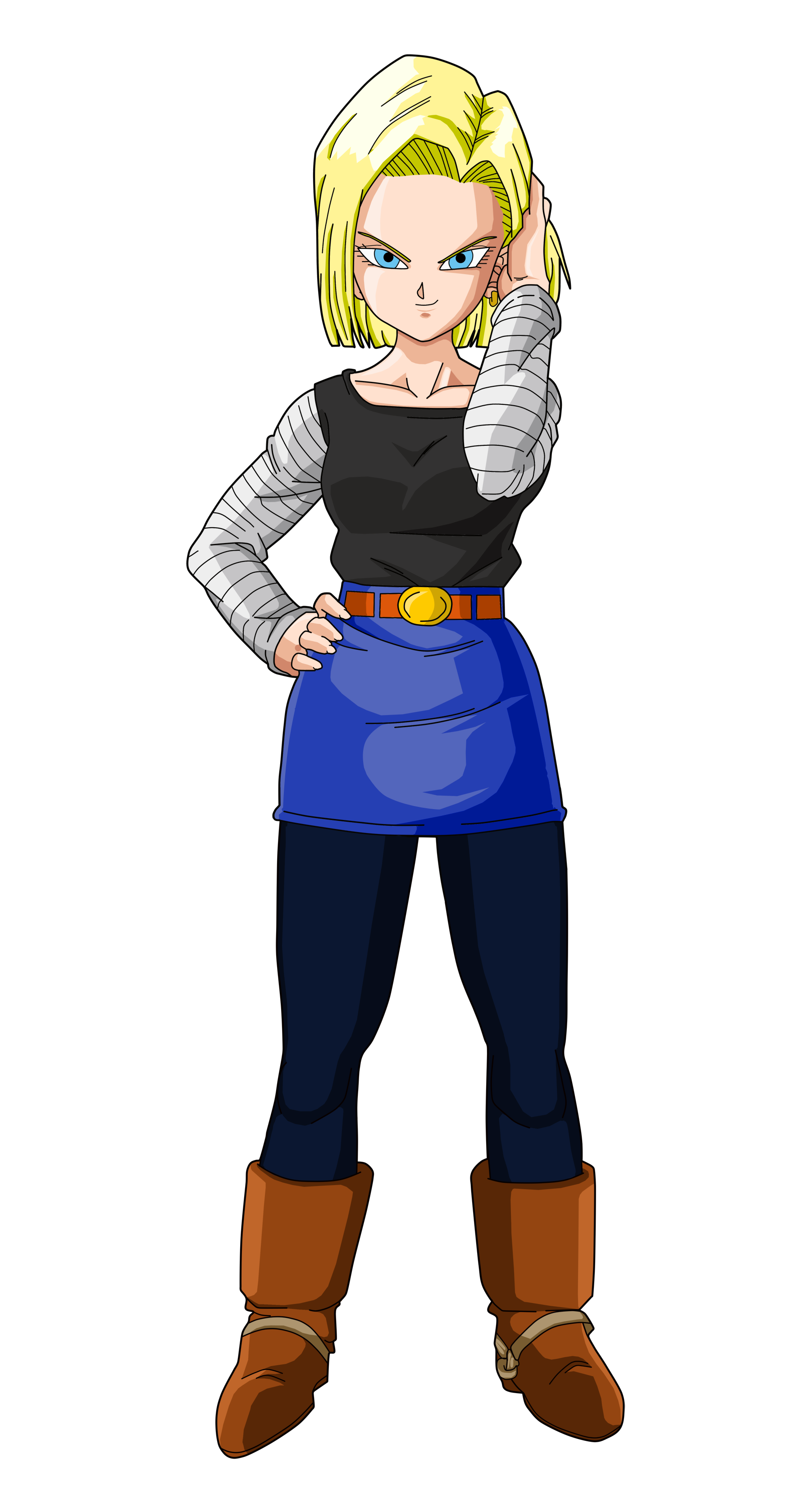 Android 18 (Dragon Ball Series) | Heroes unite Wikia | Fandom