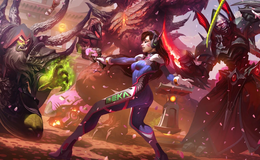 Image DVa art.jpg Heroes of the Storm Wiki FANDOM powered by Wikia