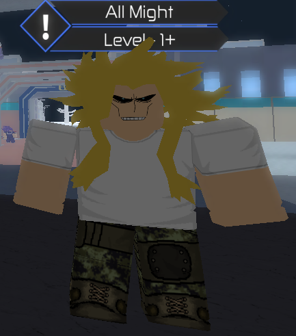 All Might Face Roblox