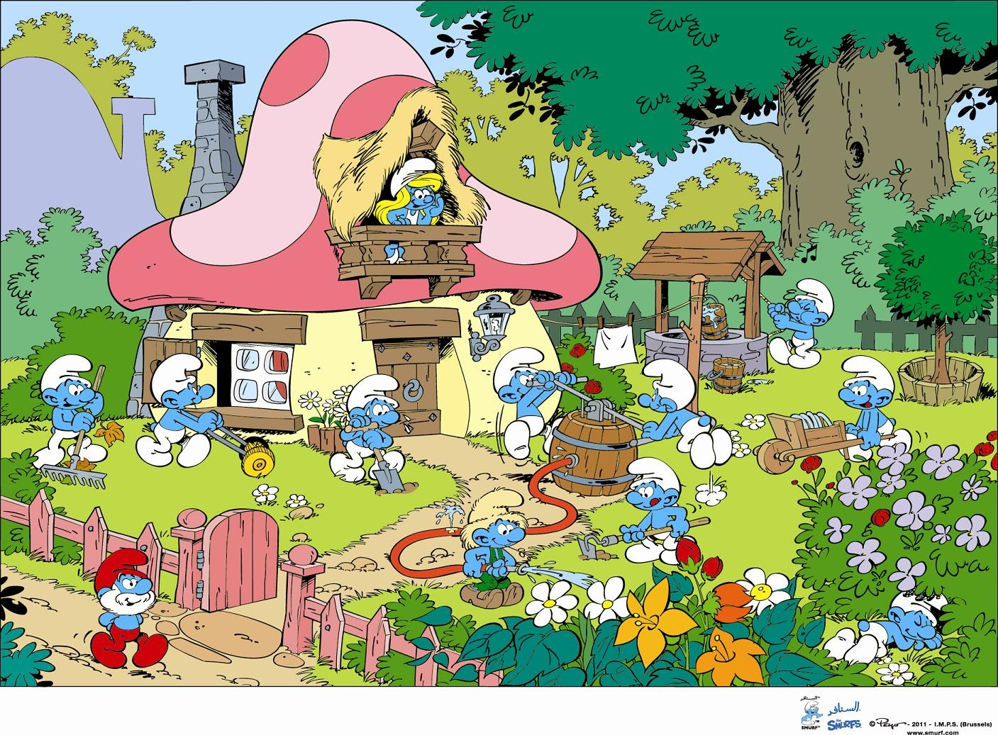 smurfs village download for pc