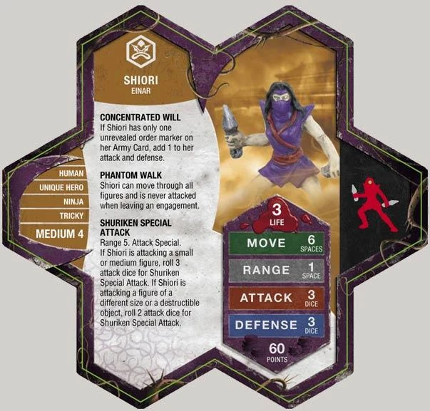 Shiori | HeroScape Wiki | FANDOM powered by Wikia