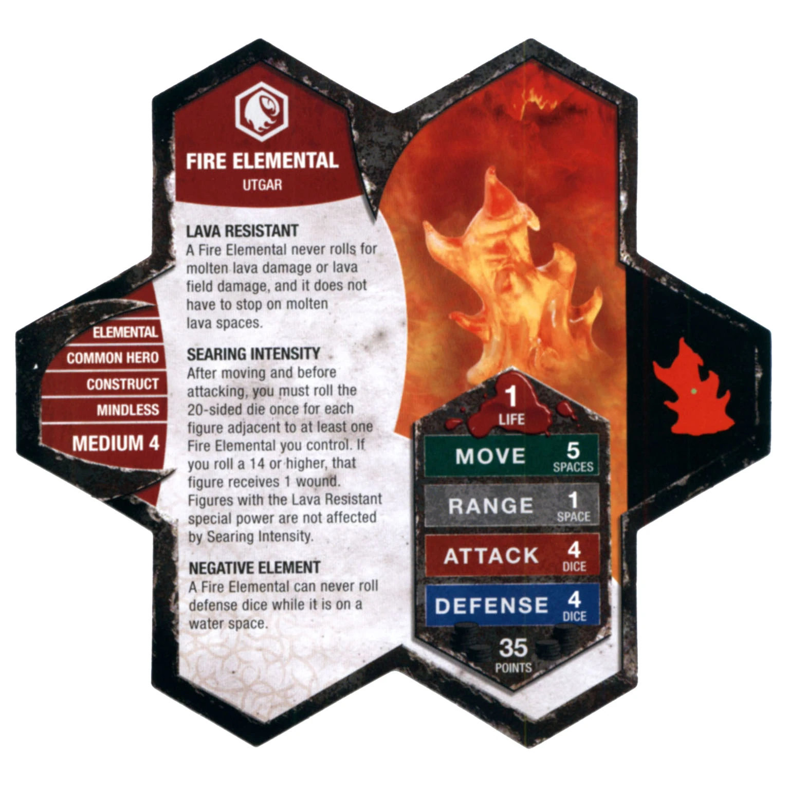 Fire Elemental HeroScape Wiki Fandom