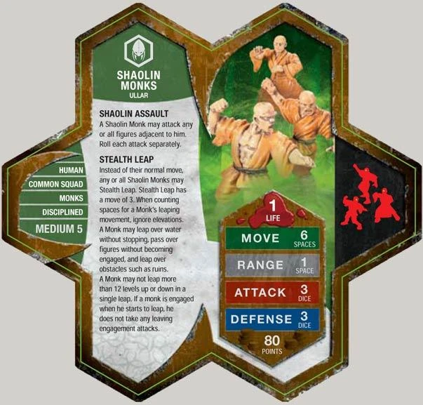 Heroscape : Extension Sentinelles De Jandar Et Moines Shaolin - Neuf