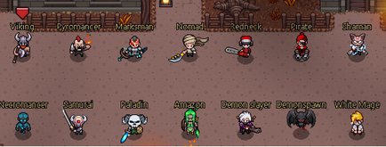 Classes hero siege