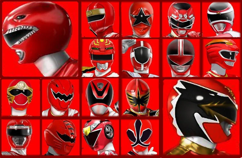 Image All red rangers.jpg Hero's list Wikia FANDOM powered by Wikia