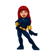 Black widow full body