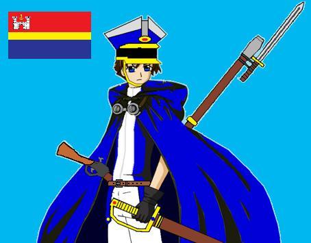 Kalingrad with Flag