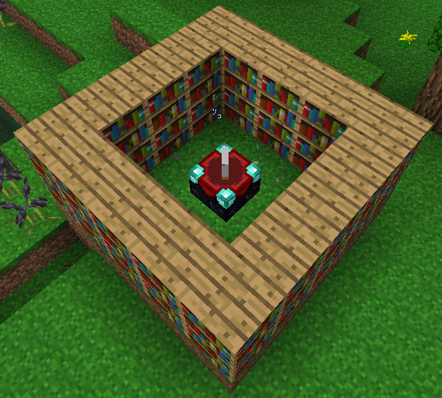 Simple How Many Bookcases For An Enchantment Table for Large Space