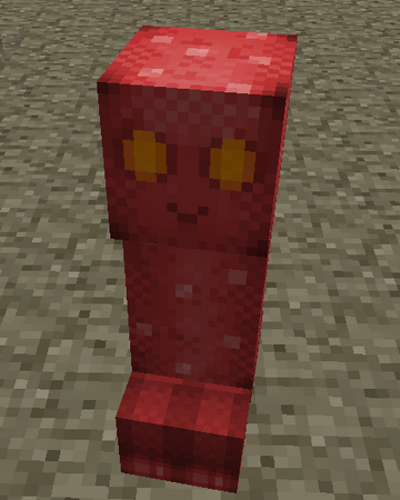 Red Creeper Face Png