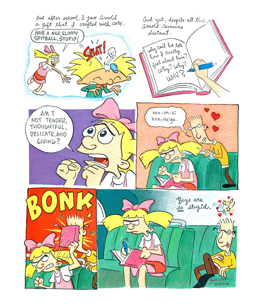 Comics Helgas Diary Hey Arnold Wiki Fandom Powered By Wikia