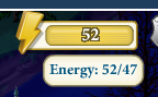 Energy glitch