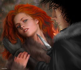 Jon conoce a Ygritte by M.Luisa Giliberti©