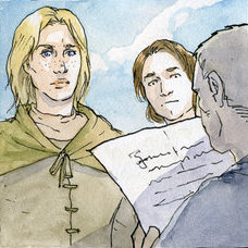 Brienne and Tarly by Elisa Poggese©