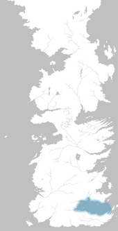 Mapa Mar de Dorne