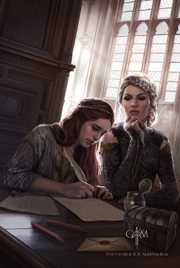 Sansa y Cersei by Magali Villeneuve©