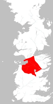 Mapa Tierras de los Ríos extensión