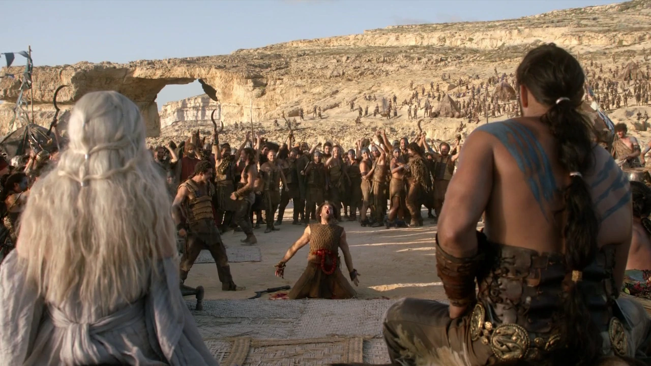 Imagen Matrimonio de Daenerys Targaryen y Khal Drogo HBO.png Hielo y Fuego Wiki FANDOM