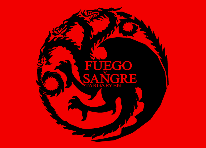 Resultado de imagen de casa targaryen fuego y sangre