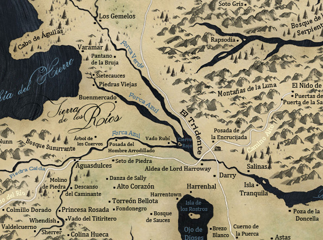Imagen - Mapa Tierras de los Ríos.png | Hielo y Fuego Wiki | FANDOM