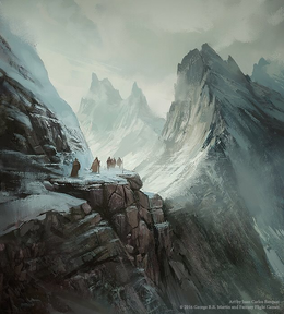 Mountains of the Moon by Juan Carlos Barquet, Fantasy Flight Games©
