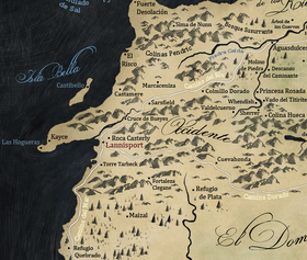 Mapa El Occidente