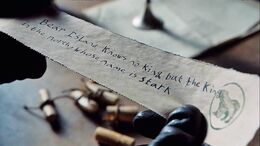 Carta de Lyanna HBO