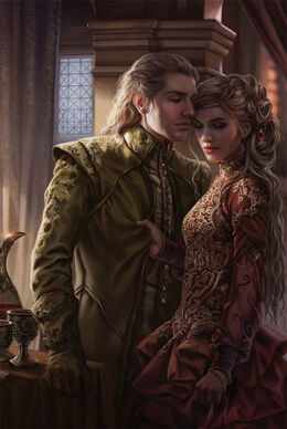 Jaime y Cersei by Magali Villeneuve©