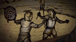 Jon y Robb jovenes HBO