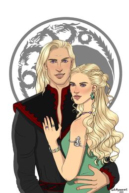 Daemon y Laena by Chillyravenart©