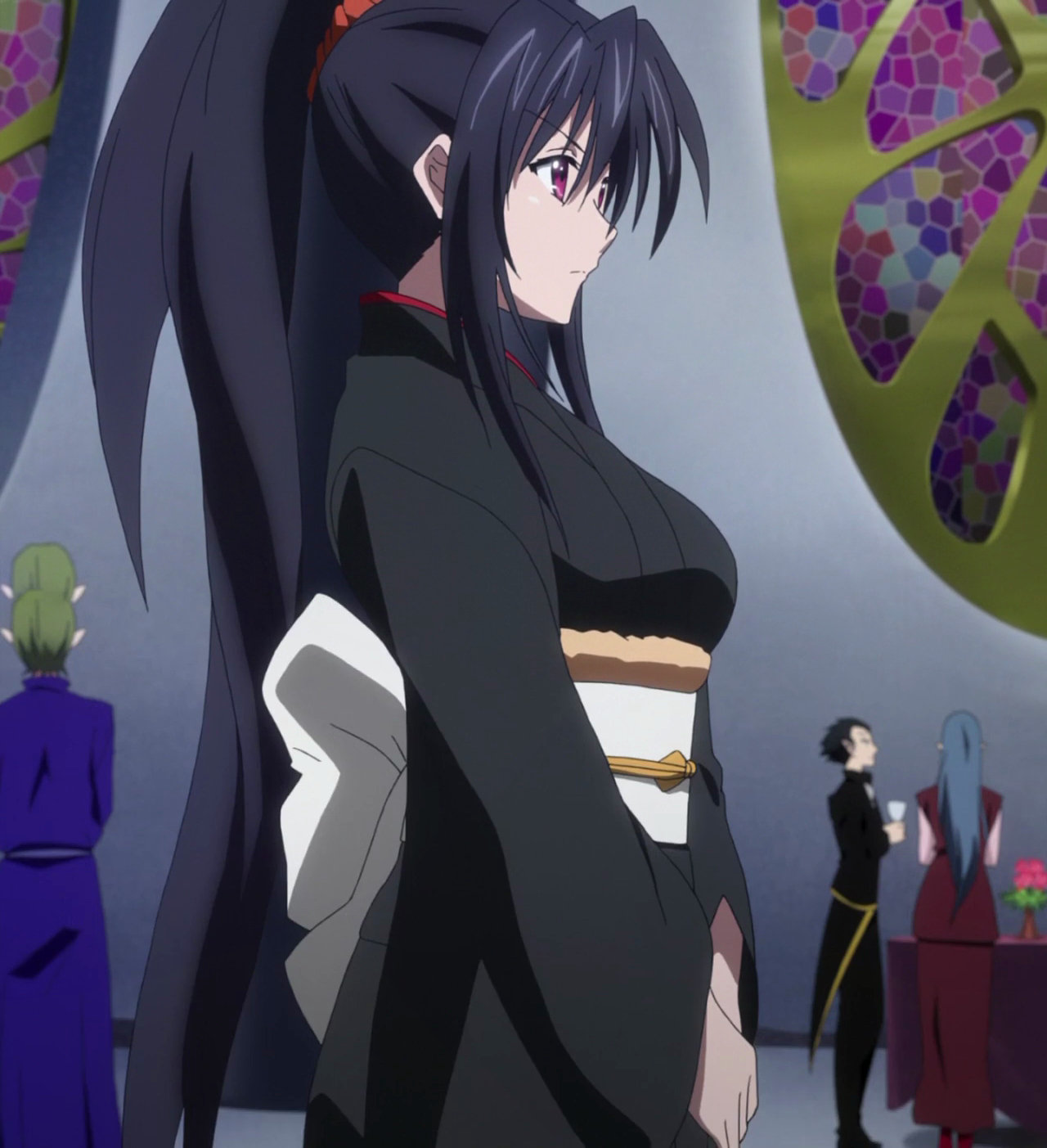 akeno bathrobe figure