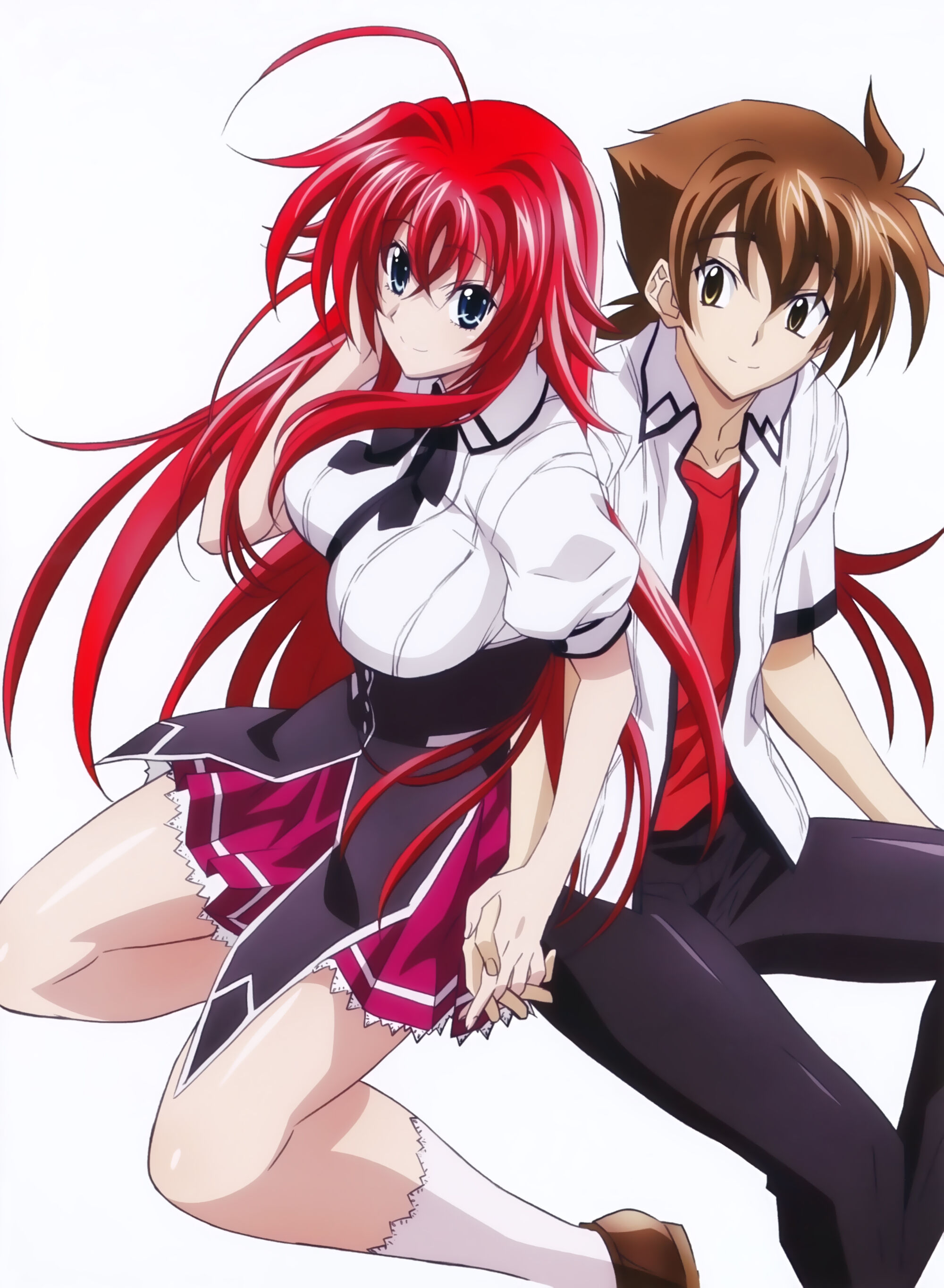 Image Issei Rias Holding Hands High School Dxd Wiki Fandom Powered By Wikia 