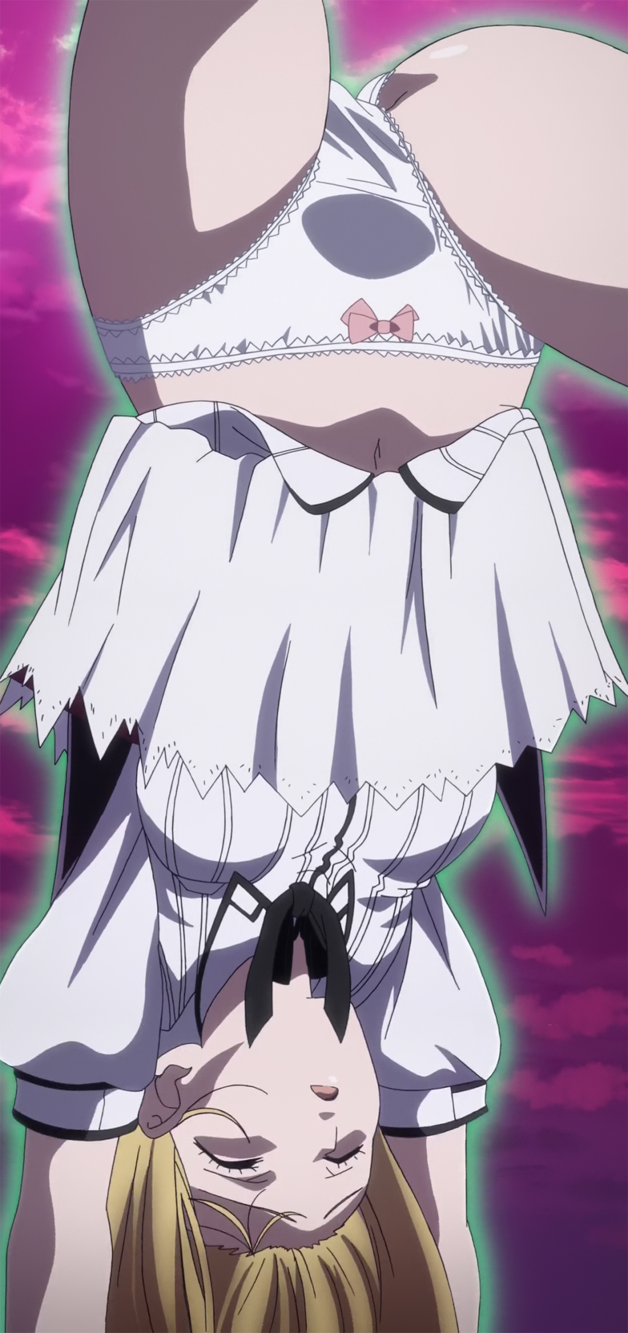 Image - Asia hanging upside-down.jpg | High School DxD Wiki | FANDOM