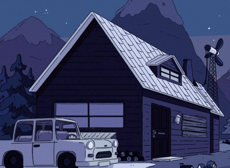 Hilda's house (wilderness) Hilda A Netflix Original Series Wiki Fandom