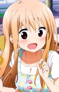 Himouto Umaruchan Anime Girl With Orange Hoodie